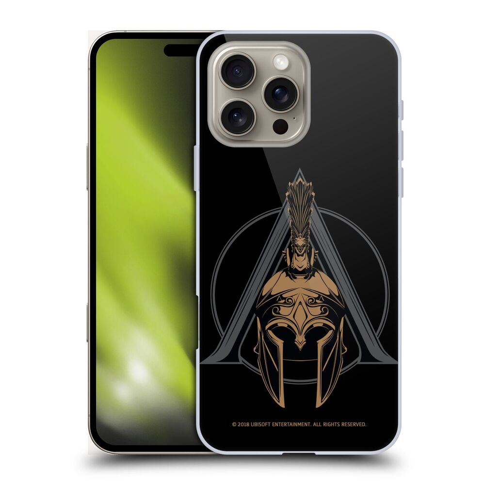 ASSASSINS CREED アサシンクリード - Odyssey Artwork / Gold Helmet ハード case / Apple iPhoneケース - PGS