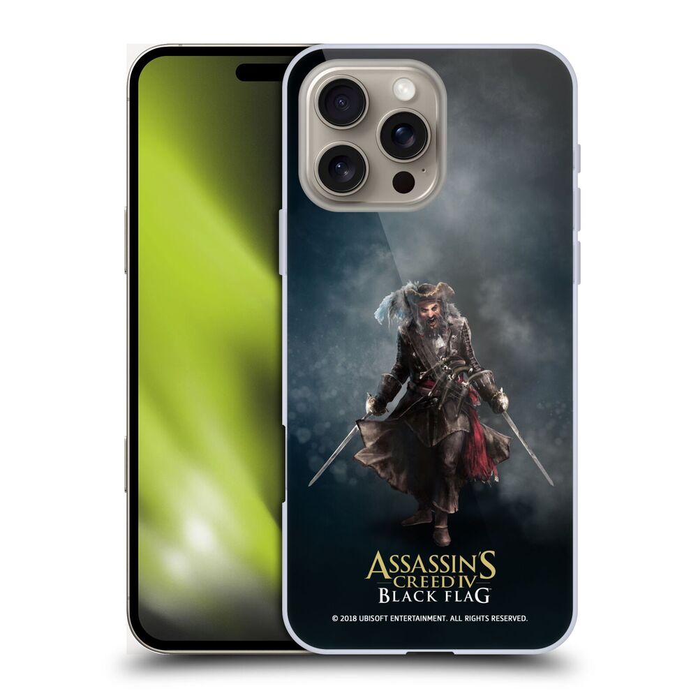 ASSASSINS CREED アサシンクリード - Black Flag Characters / Black Beard ハード case / Apple iPhoneケース - PGS