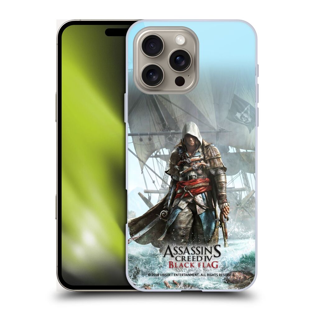 ASSASSINS CREED アサシンクリード - Black Flag Key Art / Edward on Shore ハード case / Apple iPhoneケース - PGS