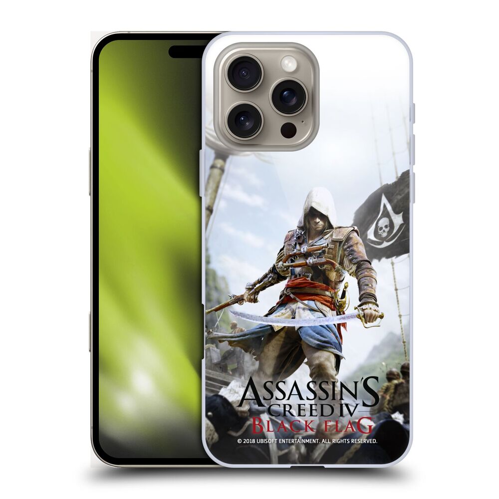 ASSASSINS CREED アサシンクリード - Black Flag Key Art / Edward Sword ハード case / Apple iPhoneケース - PGS