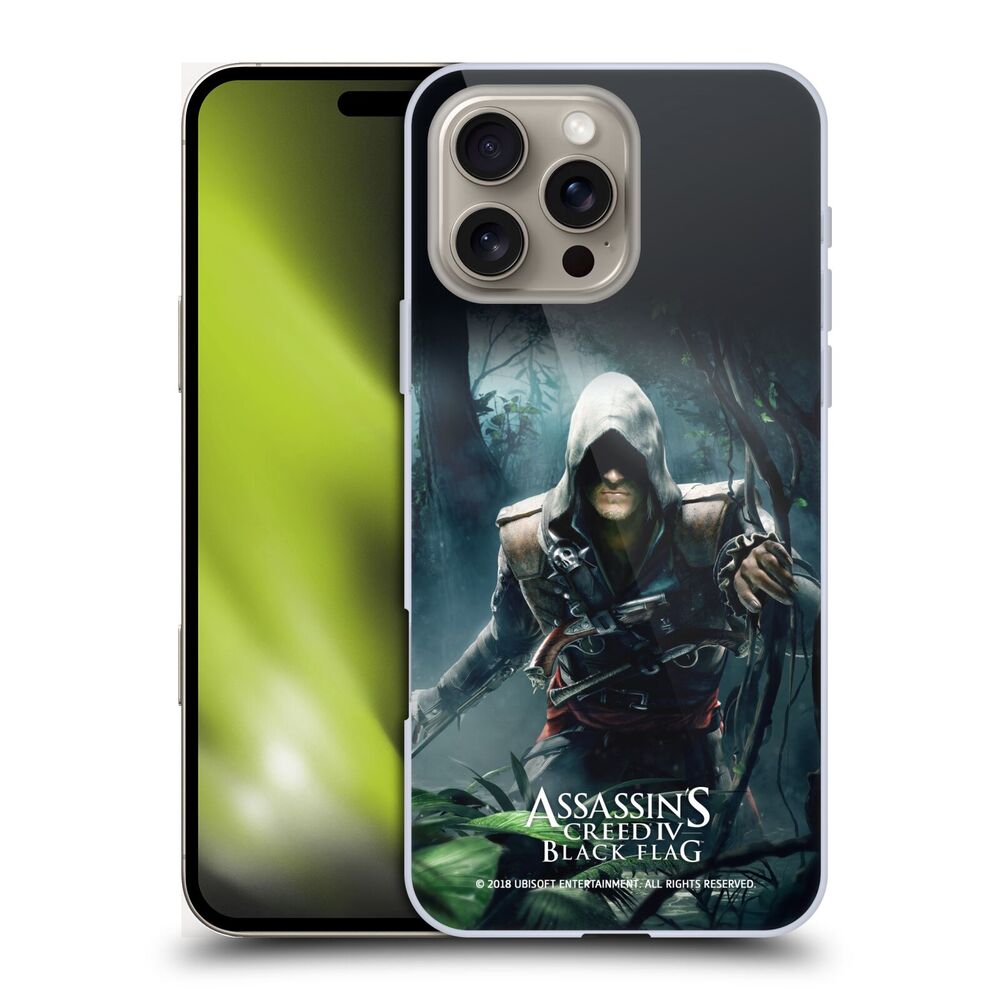 ASSASSINS CREED アサシンクリード - Black Flag Key Art / Edward Jungle ハード case / Apple iPhoneケース - PGS