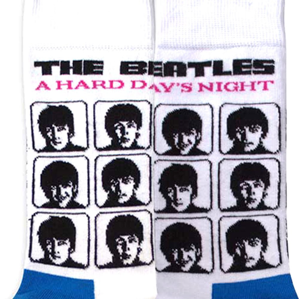 THE BEATLES ビートルズ (結成 65周年 ) - A Hard Day's Night Album / ソックス / メンズ - PGS