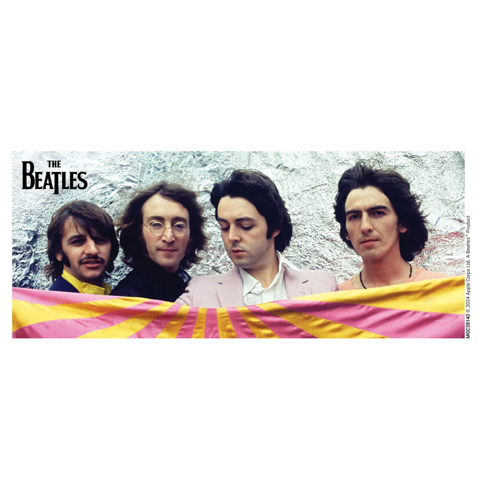 THE BEATLES ビートルズ (来日 60周年 ) - Pink And Yellow / マグカップ