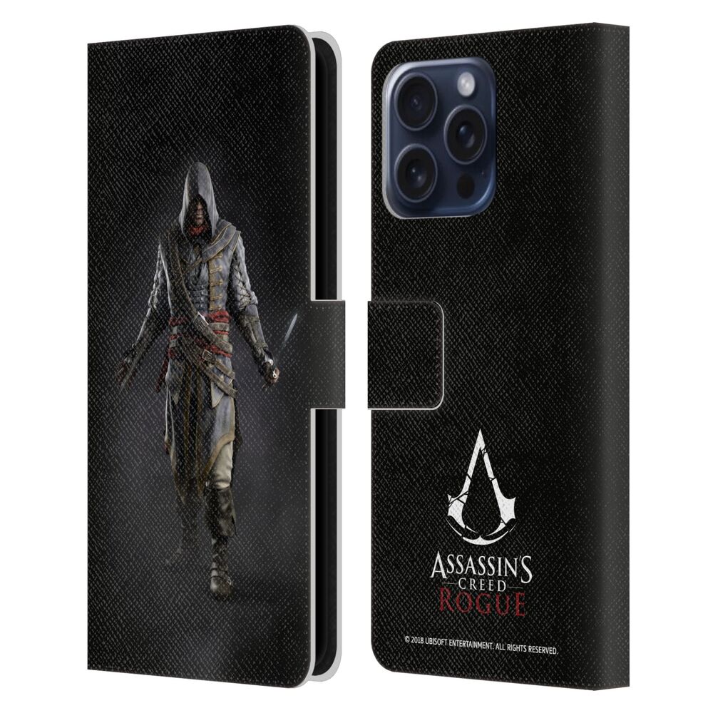 ASSASSINS CREED アサシンクリード - Rogue Key Art / Ad?wal? レザー手帳型 / Apple iPhoneケース - PGS