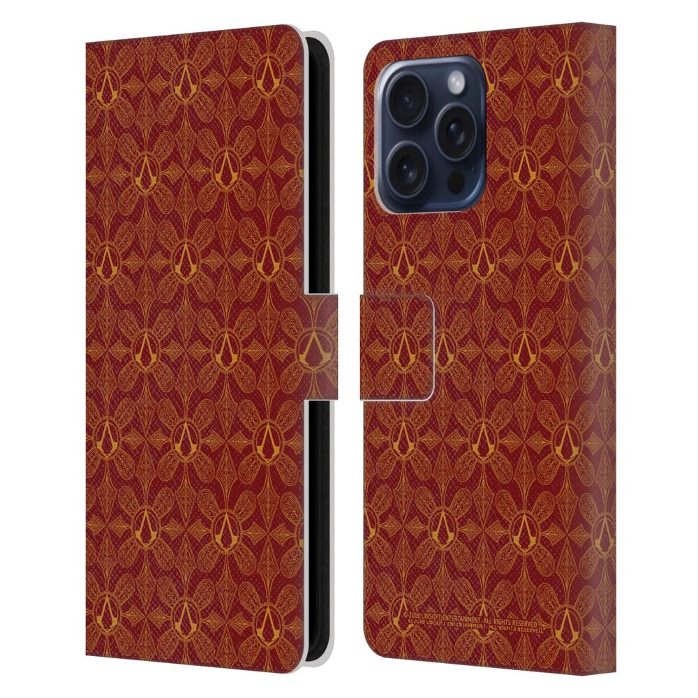 ASSASSINS CREED アサシンクリード - Syndicate Logo Art / Pattern レザー手帳型 / Apple iPhoneケース - PGS