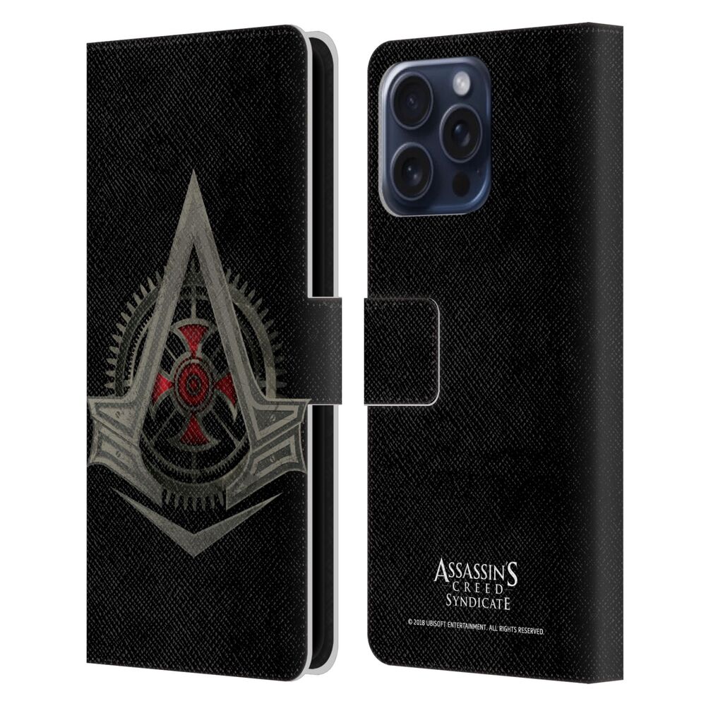 ASSASSINS CREED アサシンクリード - Syndicate Logo Art / Starrick Templar レザー手帳型 / Apple iPhoneケース - PGS