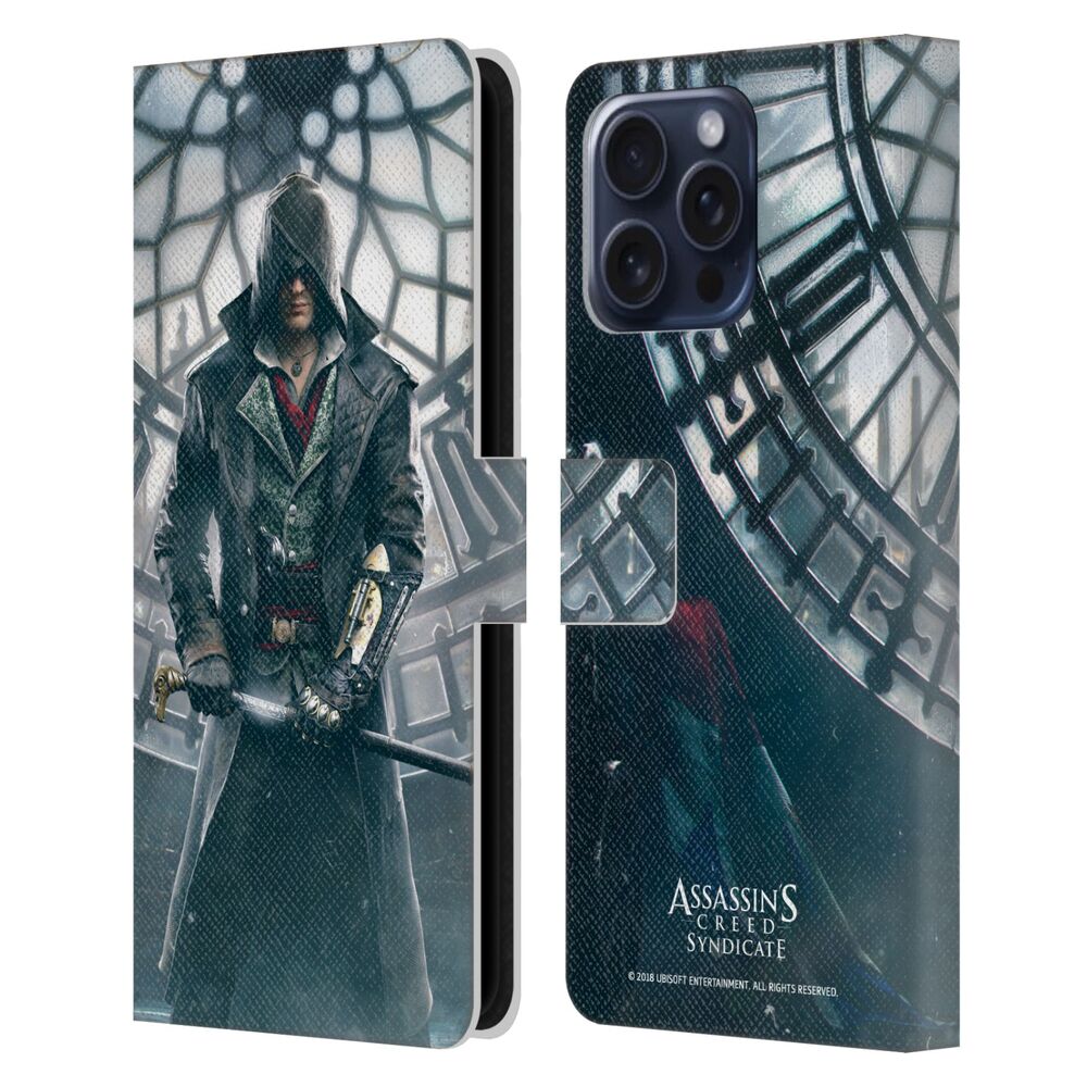 ASSASSINS CREED アサシンクリード - Syndicate Key Art / Jacob Frye レザー手帳型 / Apple iPhoneケース - PGS