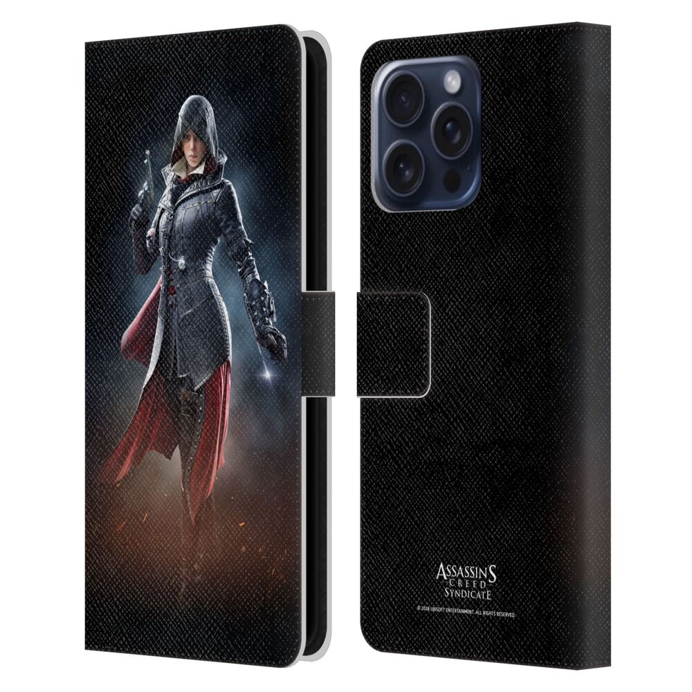 ASSASSINS CREED アサシンクリード - Syndicate Character Art / Evie Frye レザー手帳型 / Apple iPhoneケース - PGS