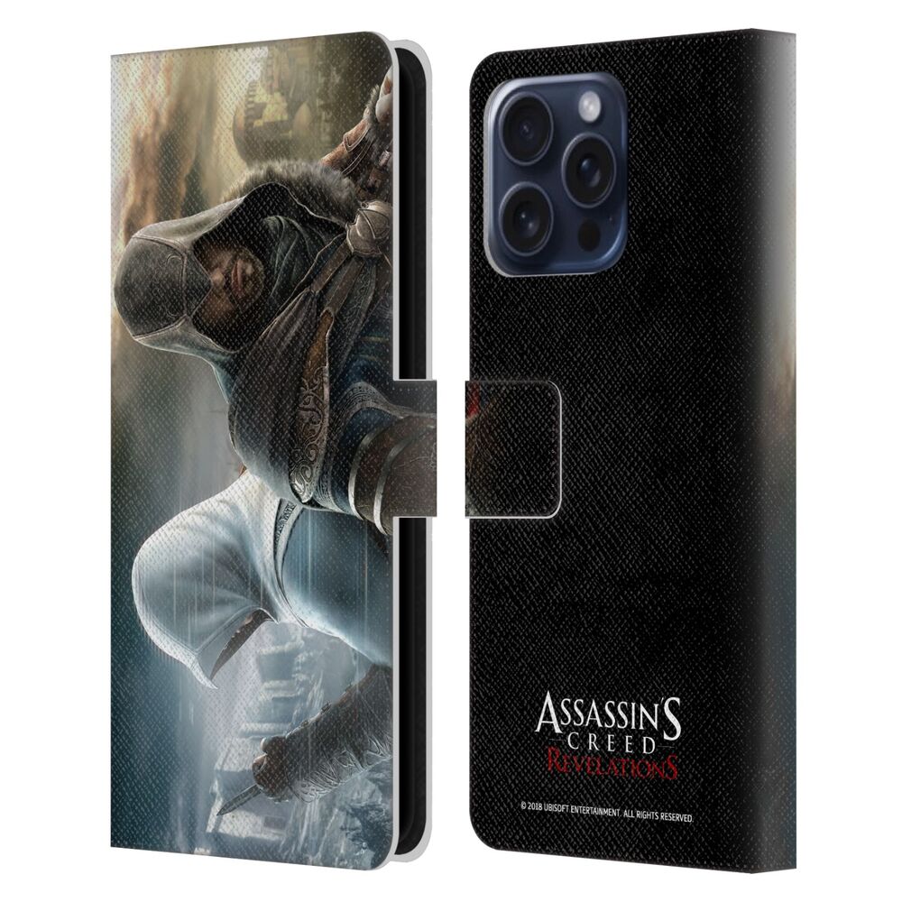 ASSASSINS CREED アサシンクリード - Revelations Key Art / Alta?r And Ezio レザー手帳型 / Apple iPhoneケース - PGS