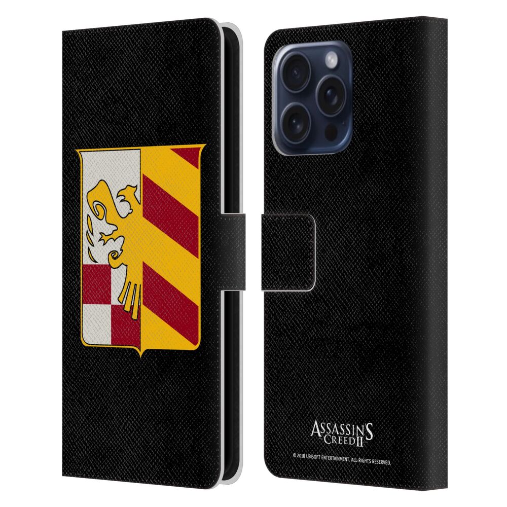 ASSASSINS CREED アサシンクリード - II Key Art / House Of Auditore レザー手帳型 / Apple iPhoneケース - PGS