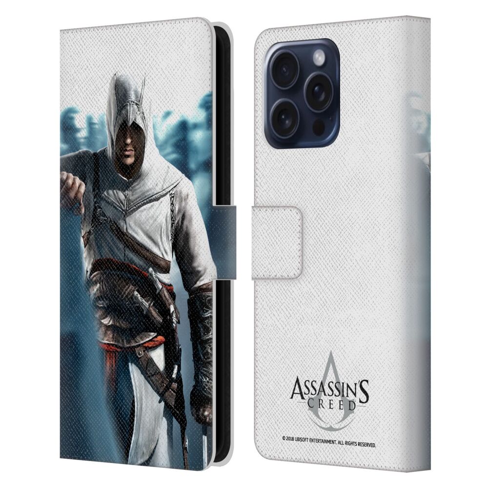 ASSASSINS CREED アサシンクリード - Key Art / Alta?r Crowd レザー手帳型 / Apple iPhoneケース - PGS