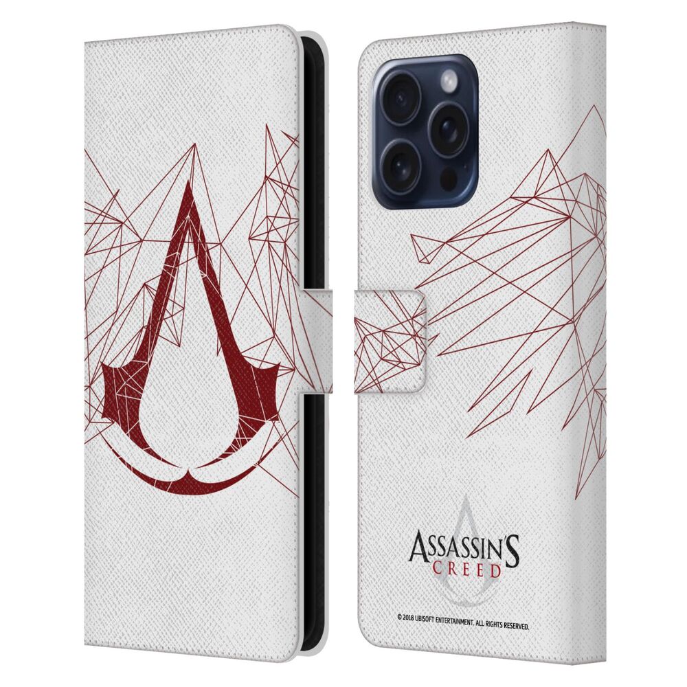 ASSASSINS CREED アサシンクリード - Logo / Geometric レザー手帳型 / Apple iPhoneケース - PGS