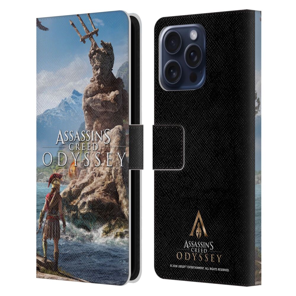 ASSASSINS CREED アサシンクリード - Odyssey Key Art / Kassandra レザー手帳型 / Apple iPhoneケース - PGS