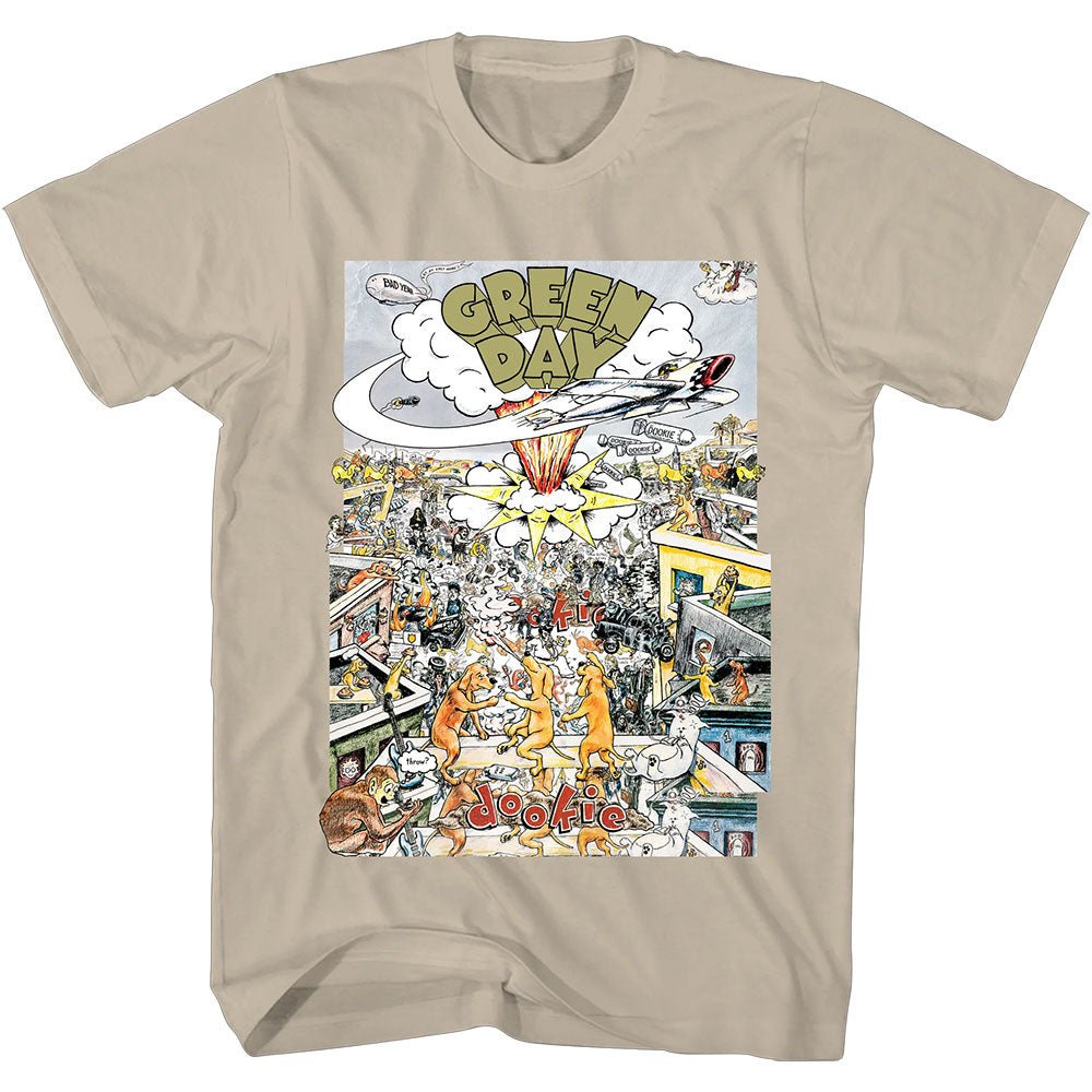 GREEN DAY グリーンデイ - Dookie 30周年記念 / ナチュラル / Tシャツ / メンズ - PGS