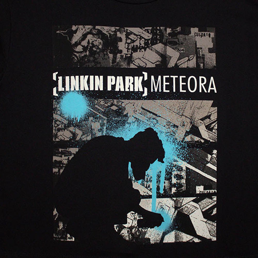LINKIN PARK リンキンパーク - Meteora Drip Collage / クロップトップ / Tシャツ / レディース - PGS
