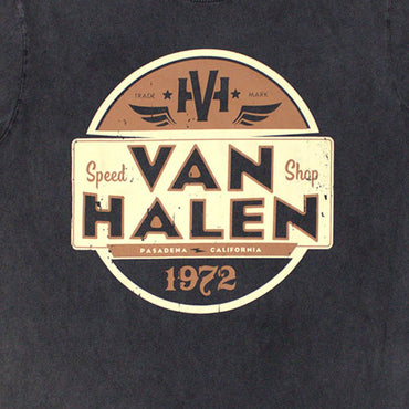 VAN HALEN ヴァンヘイレン (エドワード生誕 70周年 ) - Speed Shop / Stone Wash / Tシャツ / メンズ - PGS