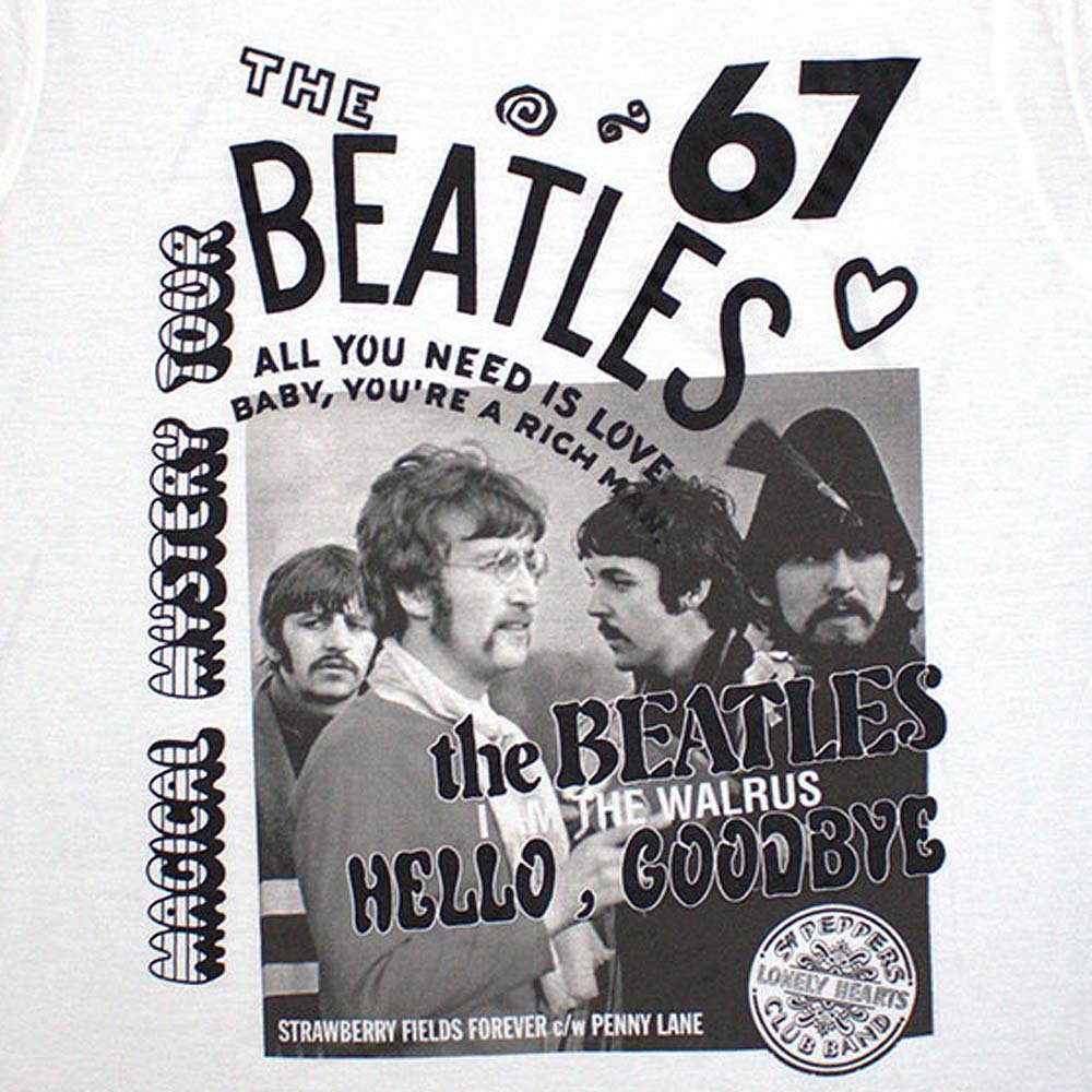 THE BEATLES ビートルズ (結成 65周年 ) - 1967 / Tシャツ / メンズ - PGS