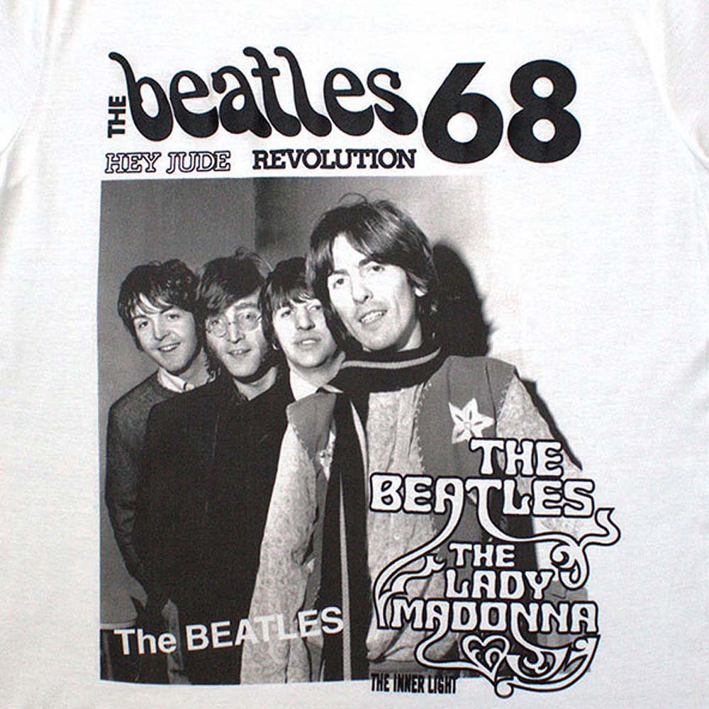 THE BEATLES ビートルズ (結成 65周年 ) - 1968 / Tシャツ / メンズ - PGS