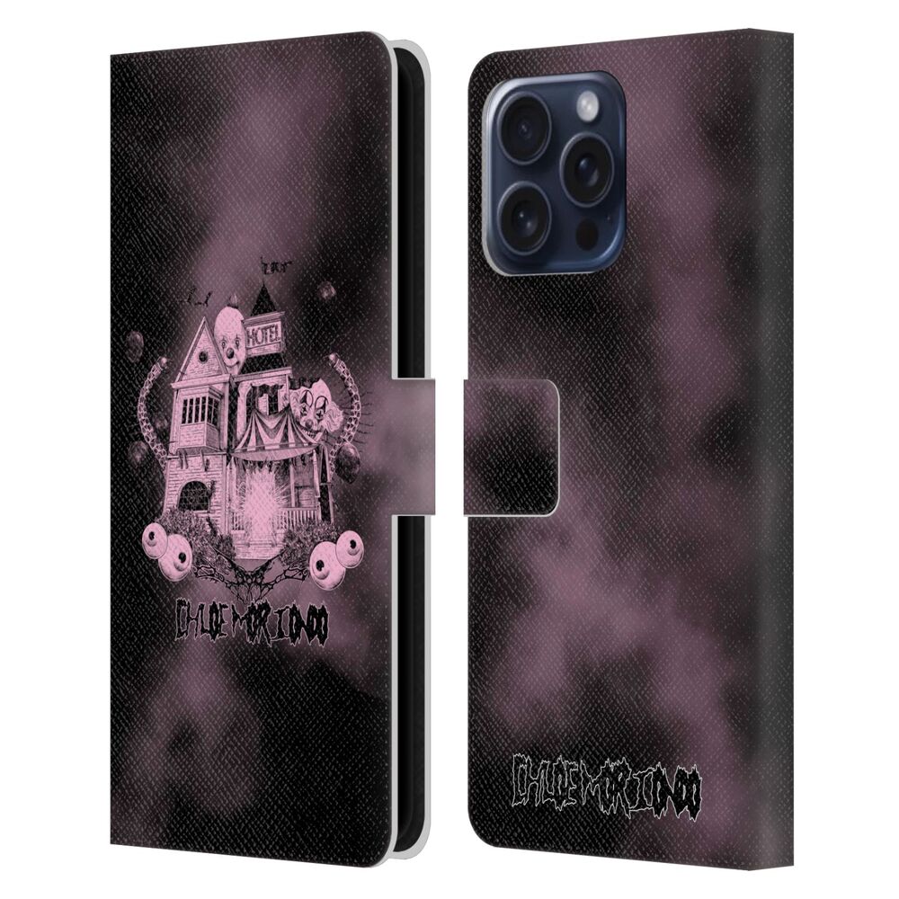 CHLOE MORIONDO クロエモリオンド - Graphics / Hotel レザー手帳型 / Apple iPhoneケース - PGS