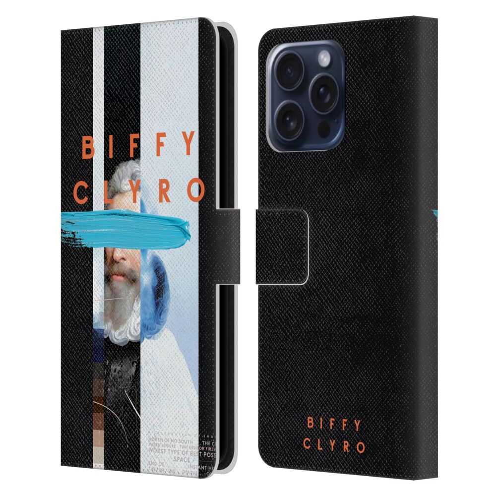 BIFFY CLYRO ビッフィクライロ - Graphics / A Celebration Of Endings Album レザー手帳型 / Apple iPhoneケース - PGS