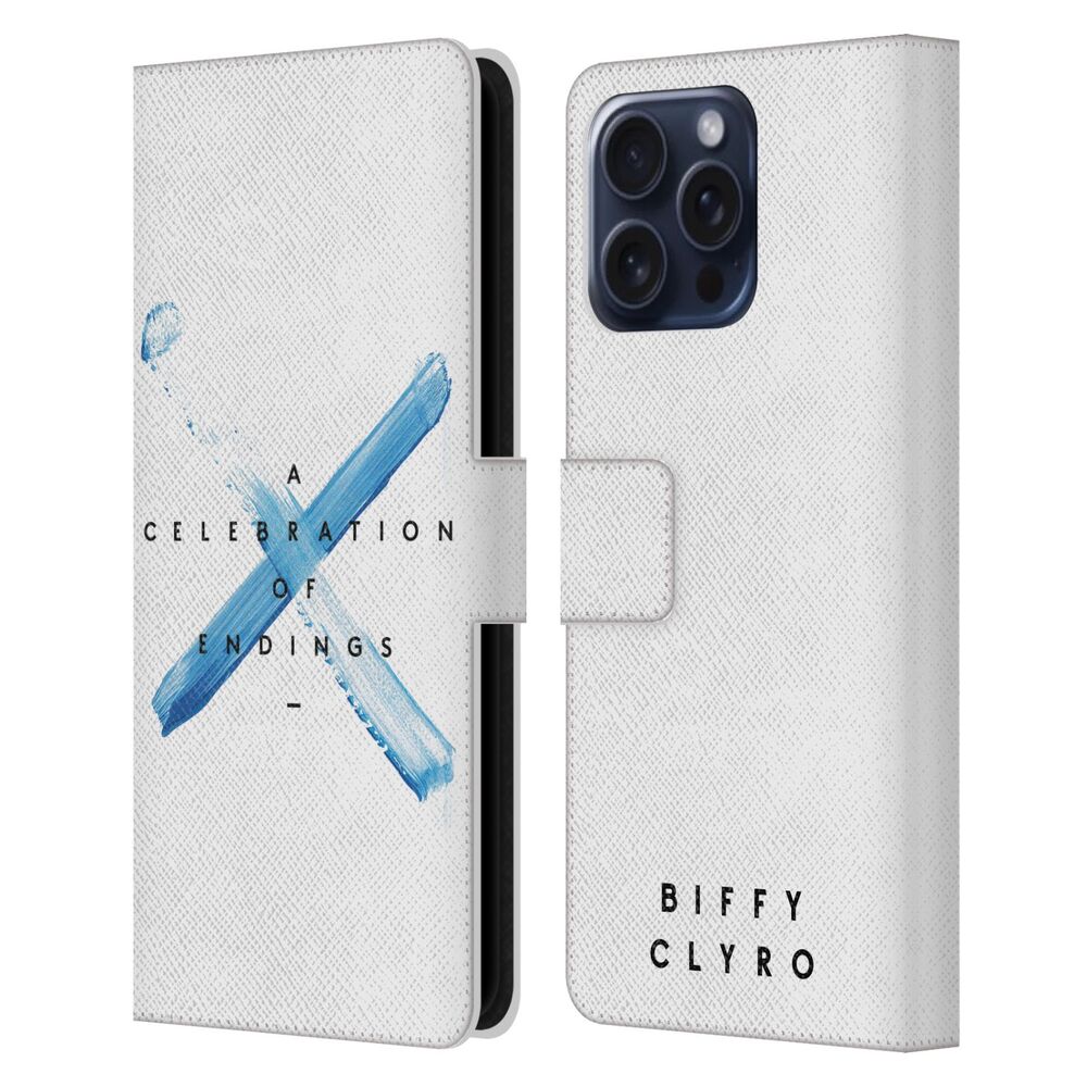BIFFY CLYRO ビッフィクライロ - Graphics / A Celebration Of Endings レザー手帳型 / Apple iPhoneケース - PGS