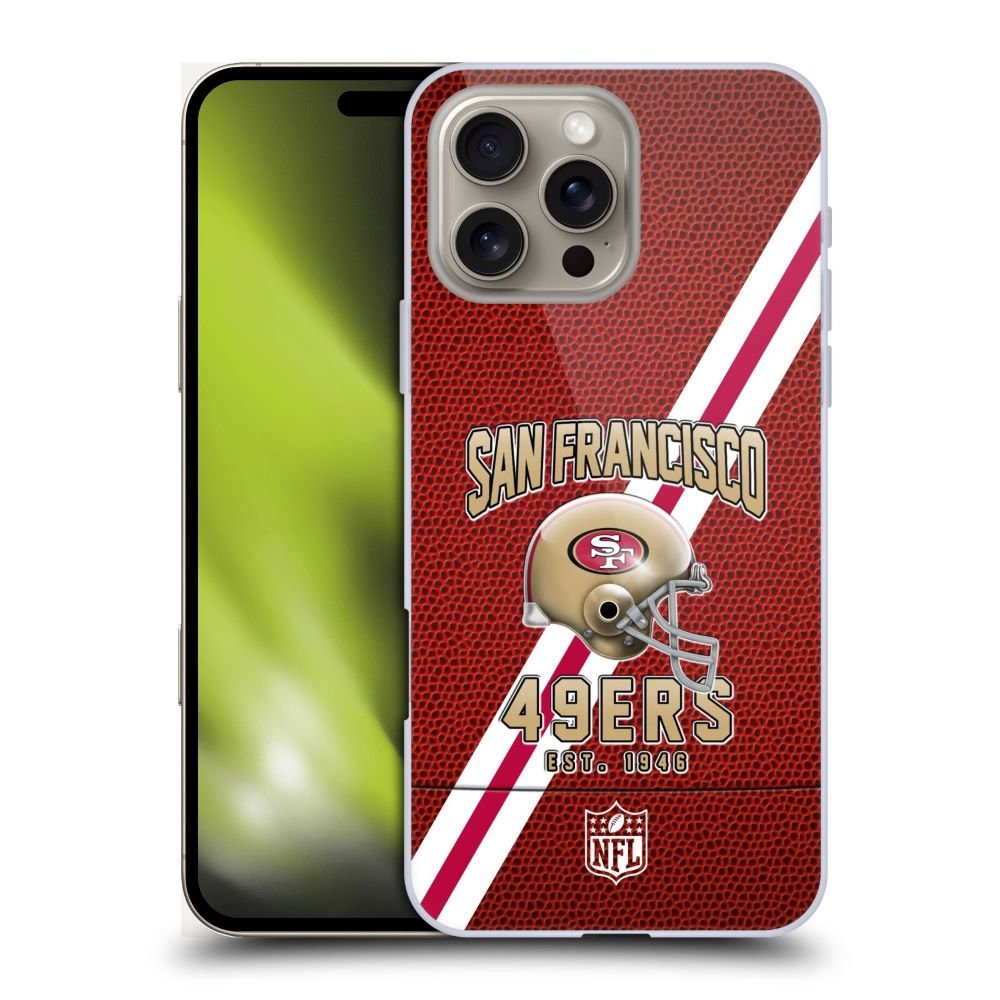 SAN FRANCISCO 49ERS(NFL) ナイナーズ ナイナーズ - Football Stripes ハード case / Apple iPhoneケース - PGS