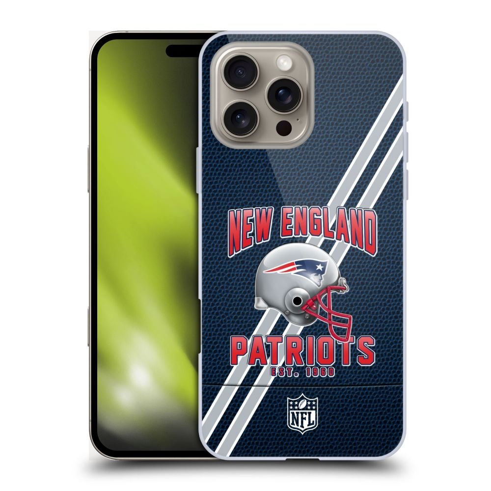 NEW ENGLAND PATRIOTS(NFL) パッツ パッツ - Football Stripes ハード case / Apple iPhoneケース - PGS