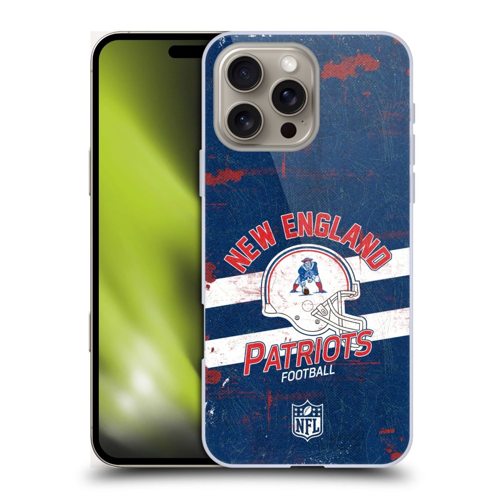 NEW ENGLAND PATRIOTS(NFL) パッツ パッツ - Helmet Distressed ハード case / Apple iPhoneケース - PGS