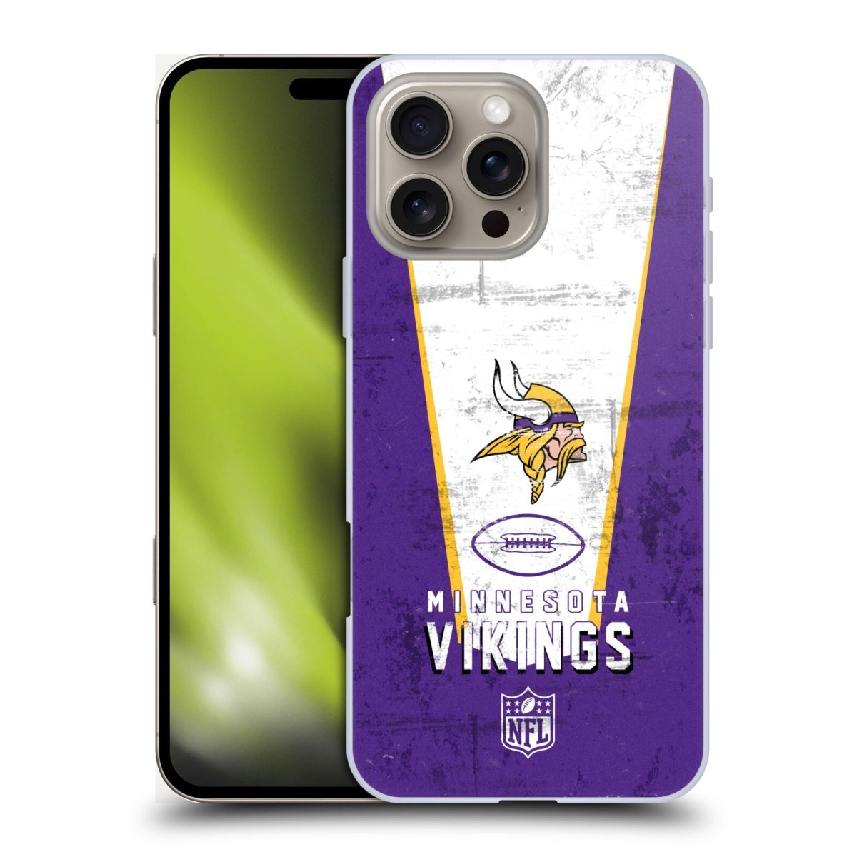 MINNESOTA VIKINGS(NFL) ミネソタバイキングス ミネソタバイキングス - Banner ハード case / Apple iPhoneケース - PGS