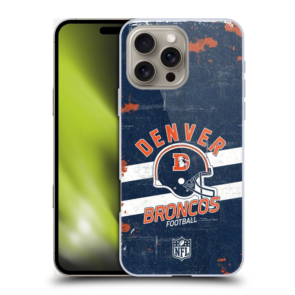 DENVER BRONCOS(NFL) デンバーブロンコス デンバーブロンコス - Helmet Distressed ハード case / スマホ・アクセサリー - PGS