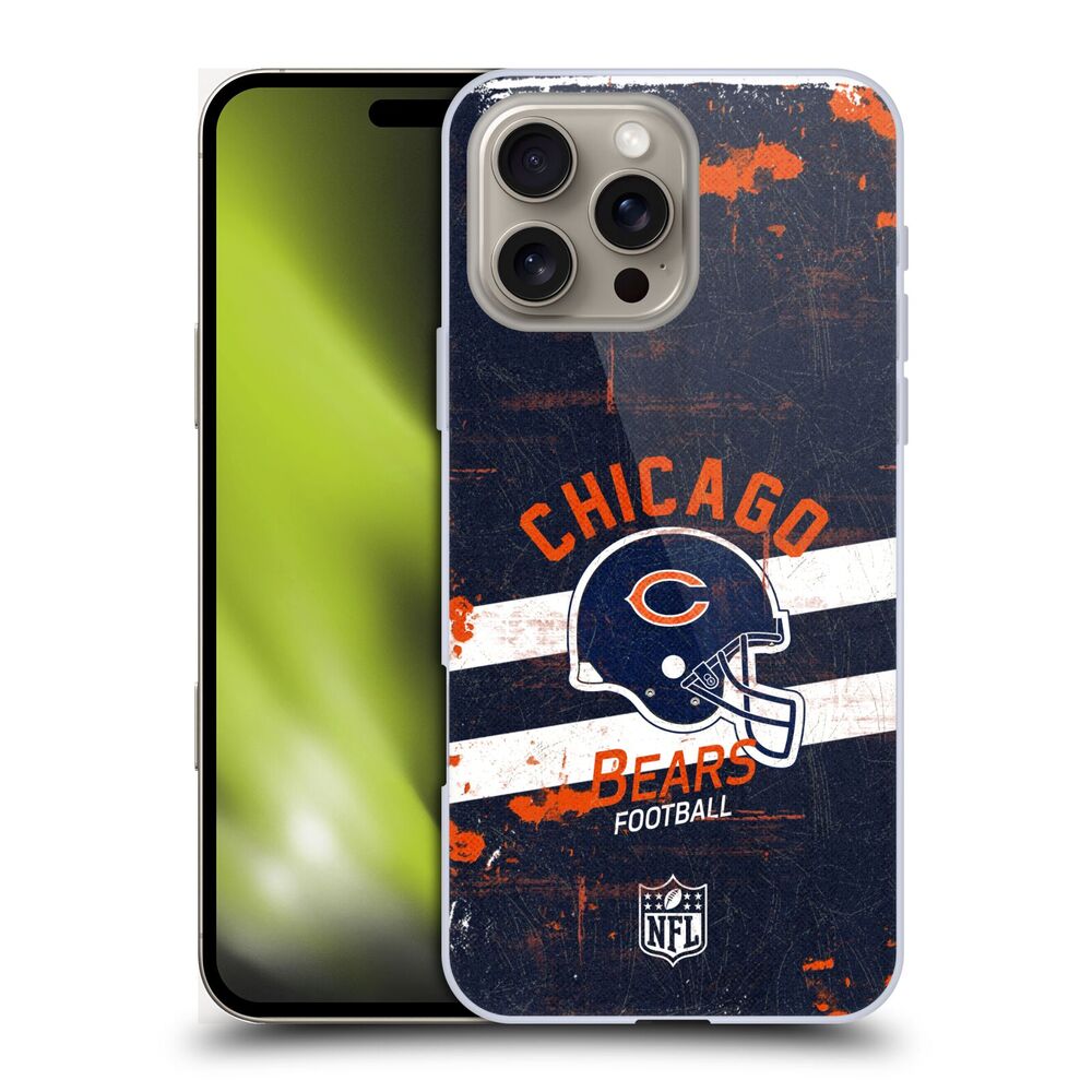 CHICAGO BEARS(NFL) シカゴベアーズ シカゴベアーズ - Helmet Distressed ハード case / スマホ・アクセサリー - PGS