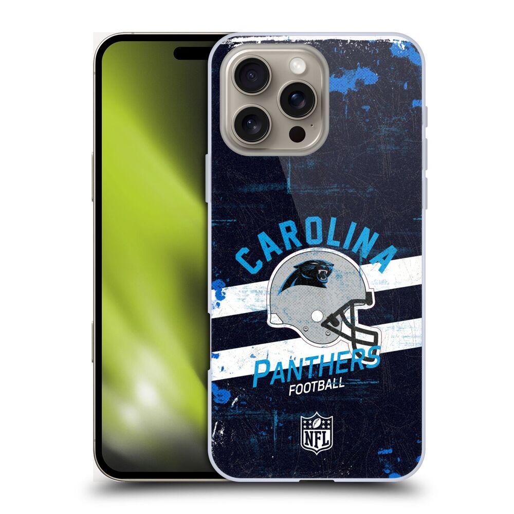 CAROLINA PANTHERS(NFL) カロライナパンサーズ カロライナパンサーズ - Helmet Distressed ハード case / スマホ・アクセサリー - PGS