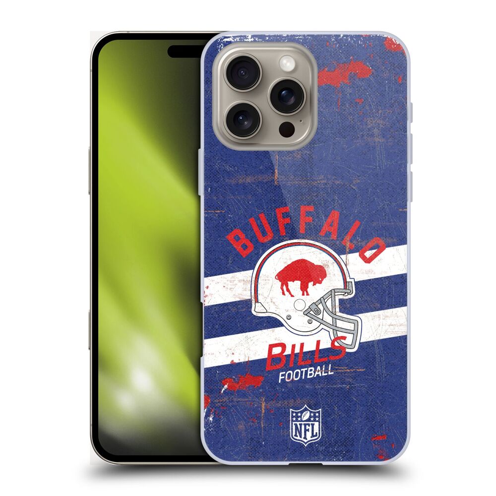 BUFFALO BILLS(NFL) バッファロービルズ バッファロービルズ - Helmet Distressed ハード case / スマホ・アクセサリー - PGS