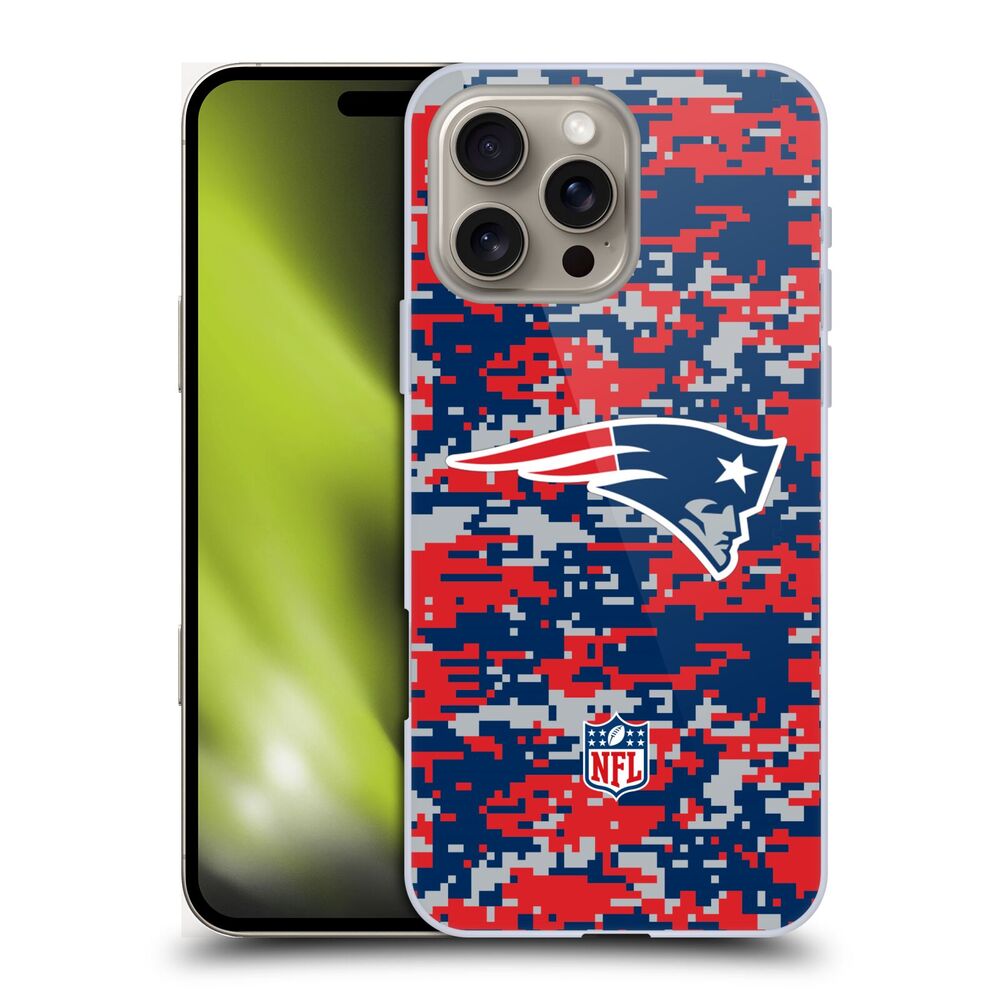 NEW ENGLAND PATRIOTS(NFL) パッツ パッツ - Digital Camouflage ハード case / Apple iPhoneケース - PGS