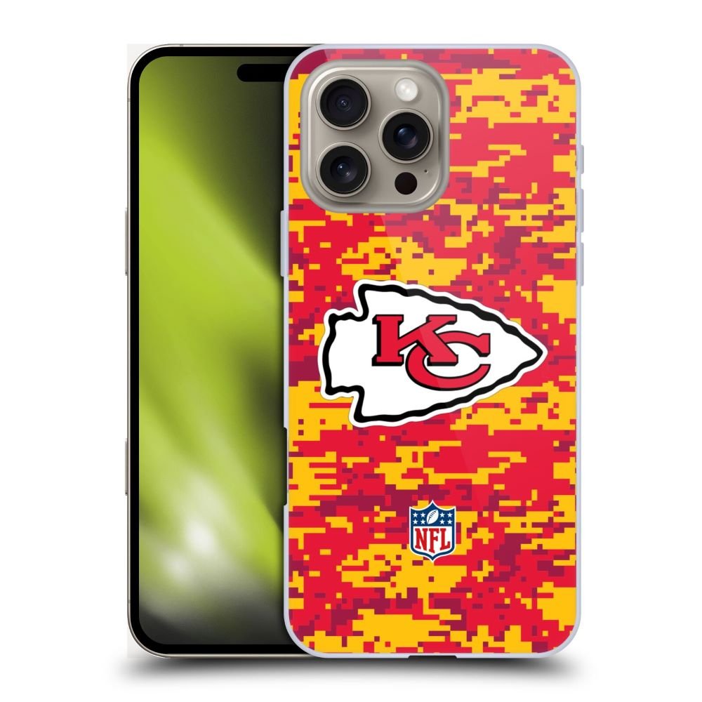 KANSAS CITY CHIEFS(NFL) カンザスシティチーフス カンザスシティチーフス - Digital Camouflage ハード case / Apple iPhoneケース - PGS