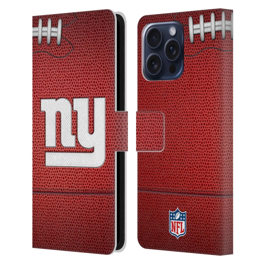 NEW YORK GIANTS(NFL) ニューヨークジャイアンツ ニューヨークジャイアンツ - Football レザー手帳型 / Apple iPhoneケース - PGS