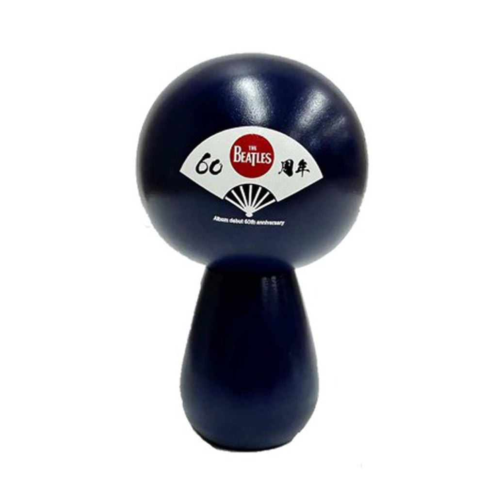 THE BEATLES ビートルズ (結成 65周年 ) - meets Japanese traditional craft Album debut 60th anniversary / こけし / 小 / 青色 / インテリア置物 - PGS