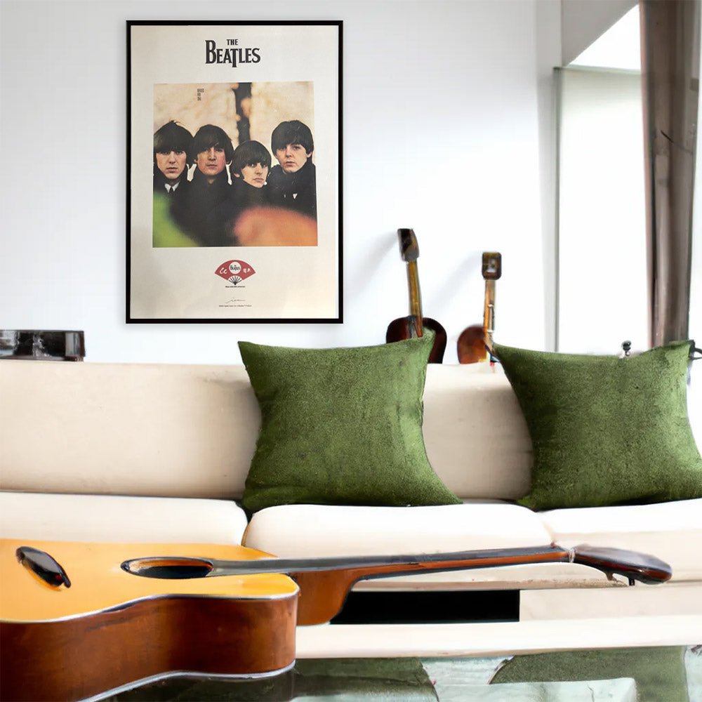 THE BEATLES ビートルズ (結成 65周年 ) - meets Japanese traditional craft Album debut 60th anniversary / 越前和紙 / BEATLES FOR SALE / ポスター - PGS