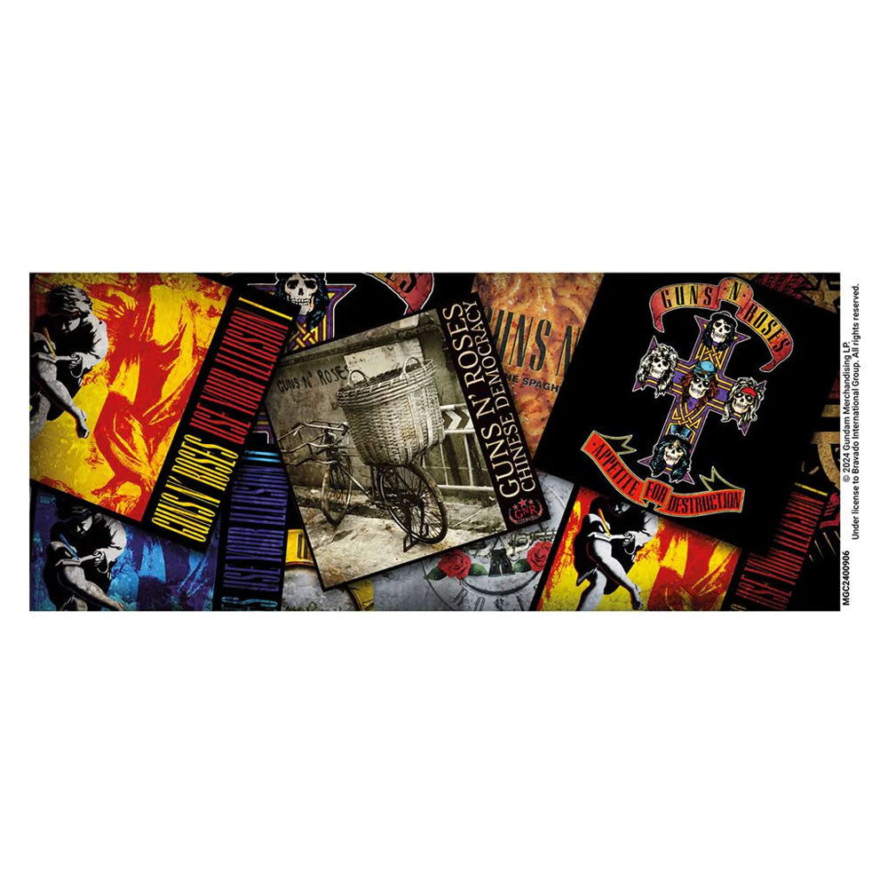 GUNS N ROSES ガンズアンドローゼズ (デビュー 40周年 ) - Albums Collage / マグカップ