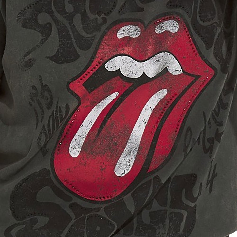 ROLLING STONES ローリングストーンズ (来日 35周年 記念 ) - ITS ONLY ROCK N ROLL STONE GRAY / タイダイ / Tシャツ / メンズ - PGS
