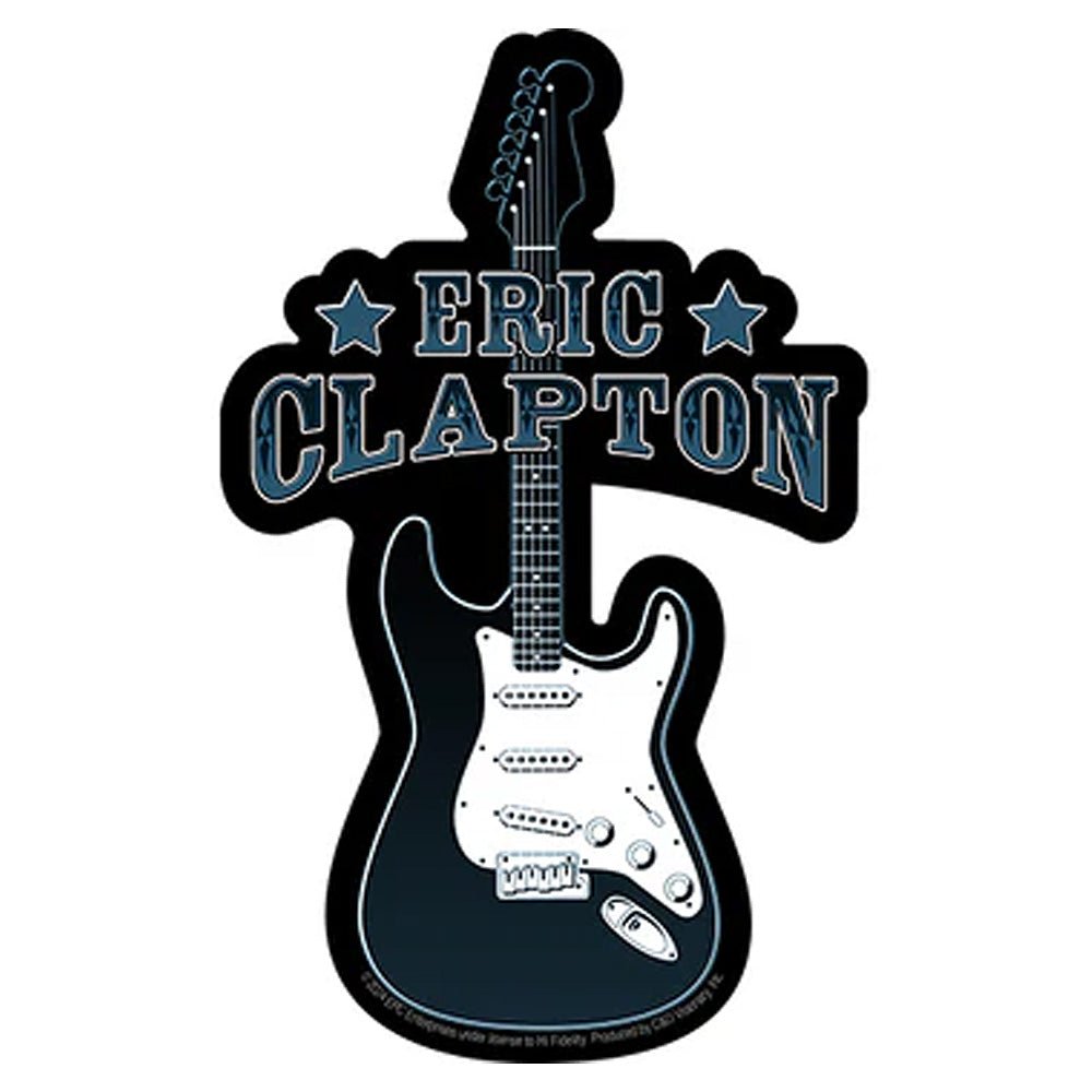 ERIC CLAPTON エリッククラプトン - Black Guitar / ステッカー - PGS