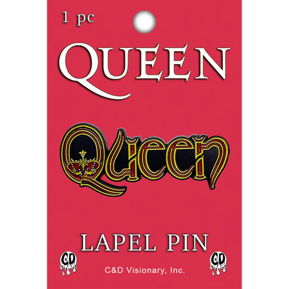 QUEEN (50th Anniversary of First Visit to Japan) - 1973 Logo / Badge
