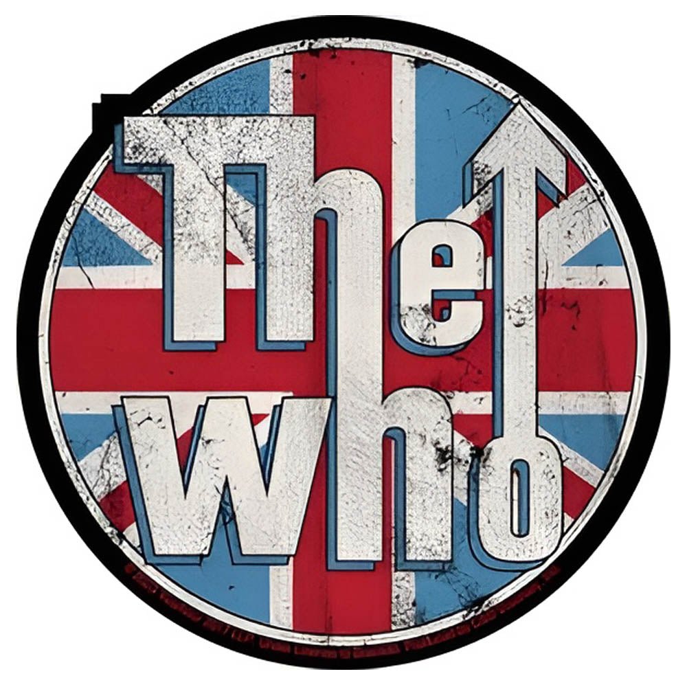 THE WHO ザ・フー (映画公開記念 ) - Union Jack Logo / ステッカー - PGS