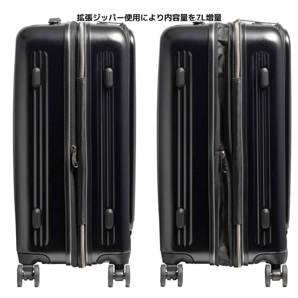 FENDER (80th Anniversary) - Suitcase / Expandable Type / Gunmetal / Carry Case