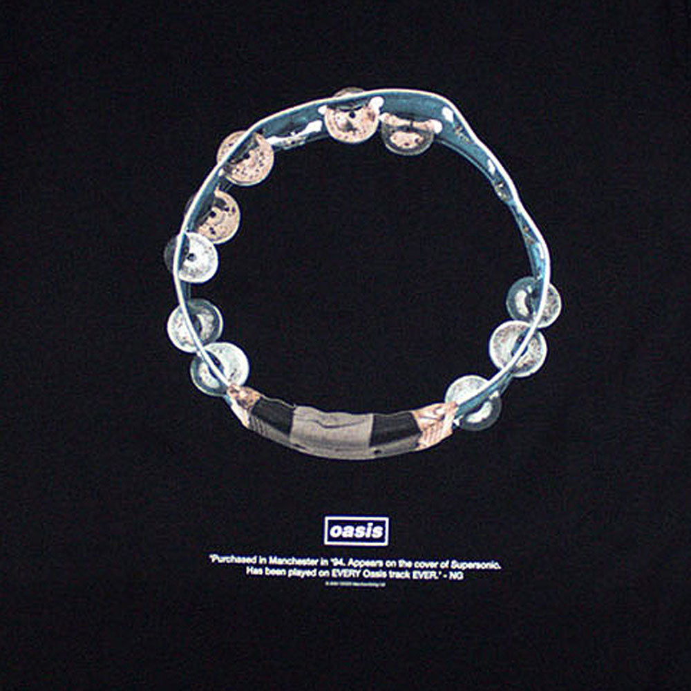 OASIS オアシス (映画「オアシス:ドント・ルック・バック・イン・アンガー」公開 ) - Definitely Maybe Tambourine / Tシャツ / メンズ