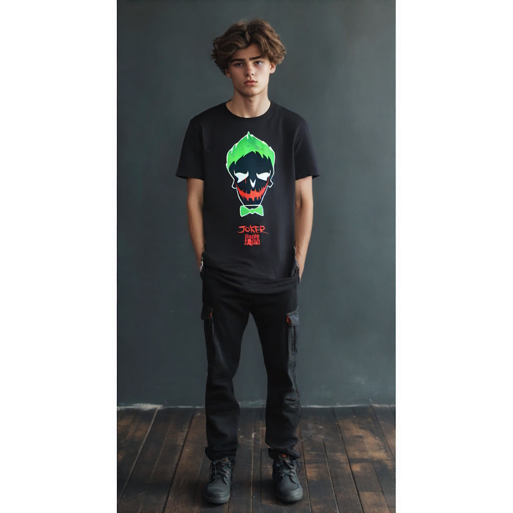 SUICIDE SQUAD スーサイドスクワッド (ジョーカー 生誕 80周年 ) - JOKER ICON / レア / Tシャツ / メンズ 【公式 / オフィシャル】