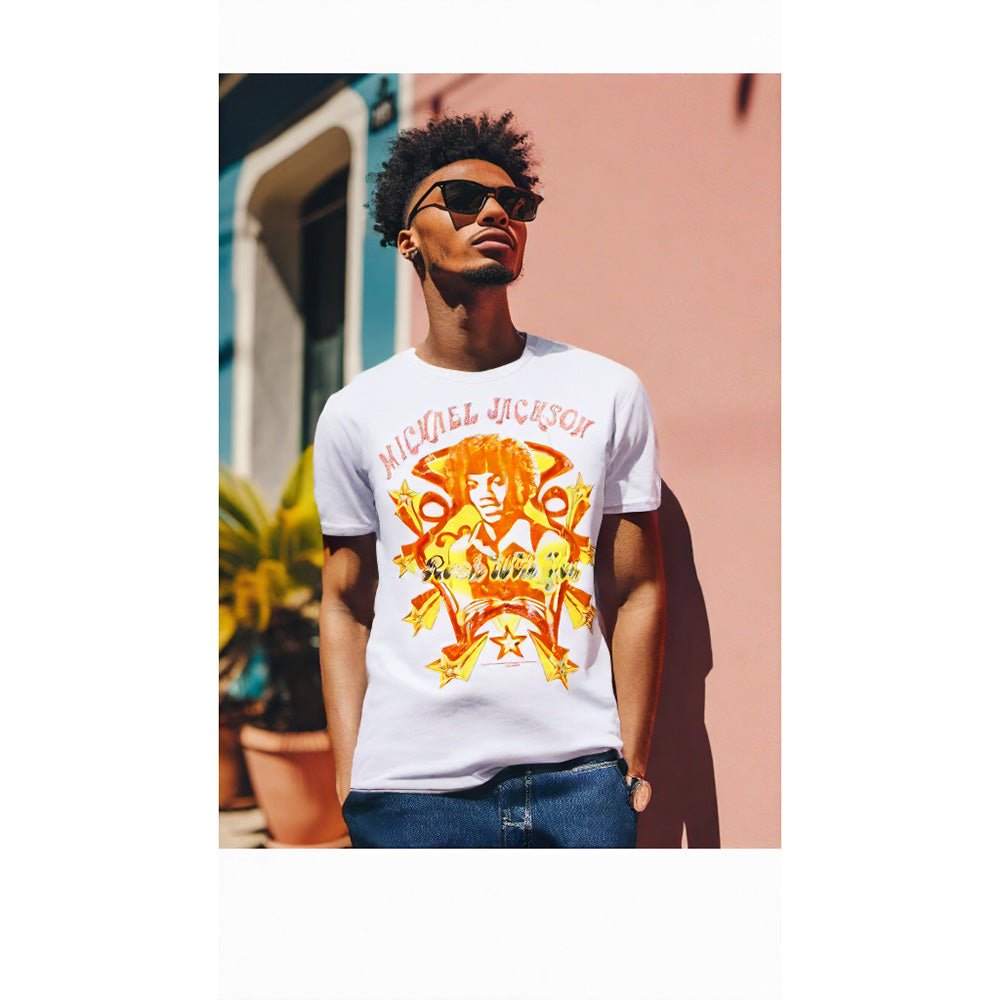 MICHAEL JACKSON マイケルジャクソン (2026年 映画公開 ) - ROCK WITH YOU / Amplified( ブランド ) / レア / Tシャツ / メンズ - PGS