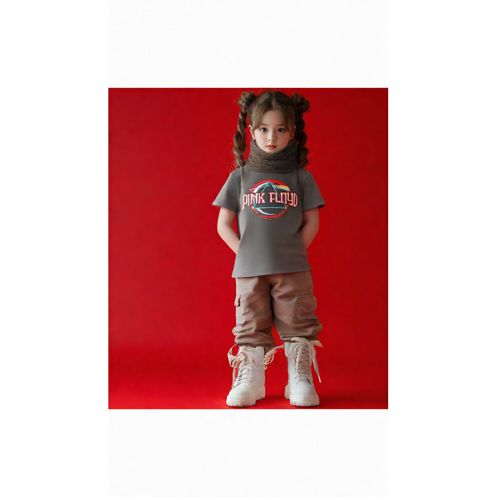 PINK FLOYD Pink Floyd (60th Anniversary) - On The Run / Mini Amps / Amplified (Brand) / T-shirt / Kids