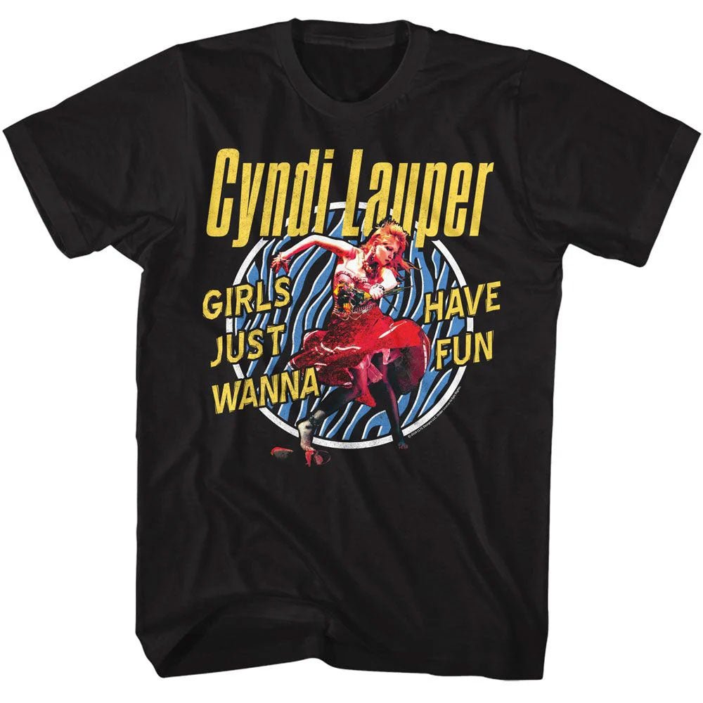 CYNDI LAUPER シンディローパー - Girls Just Want to Have Fun / Tシャツ / メンズ - PGS