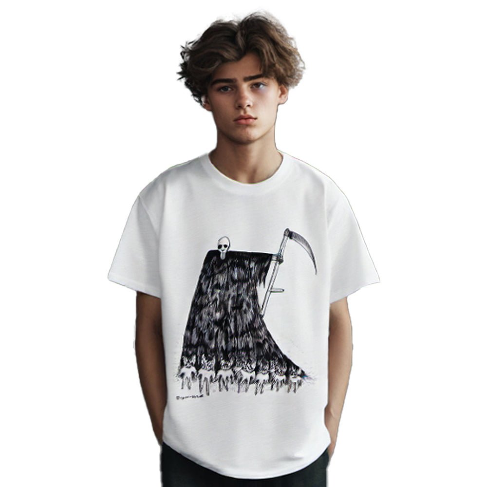 RADIOHEAD レディオヘッド - Grim Reaper / オーガニックコットン / Tシャツ / メンズ - PGS